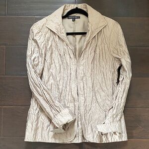 Lafayette 148 New York Silk Blend Jacket. Size- 14